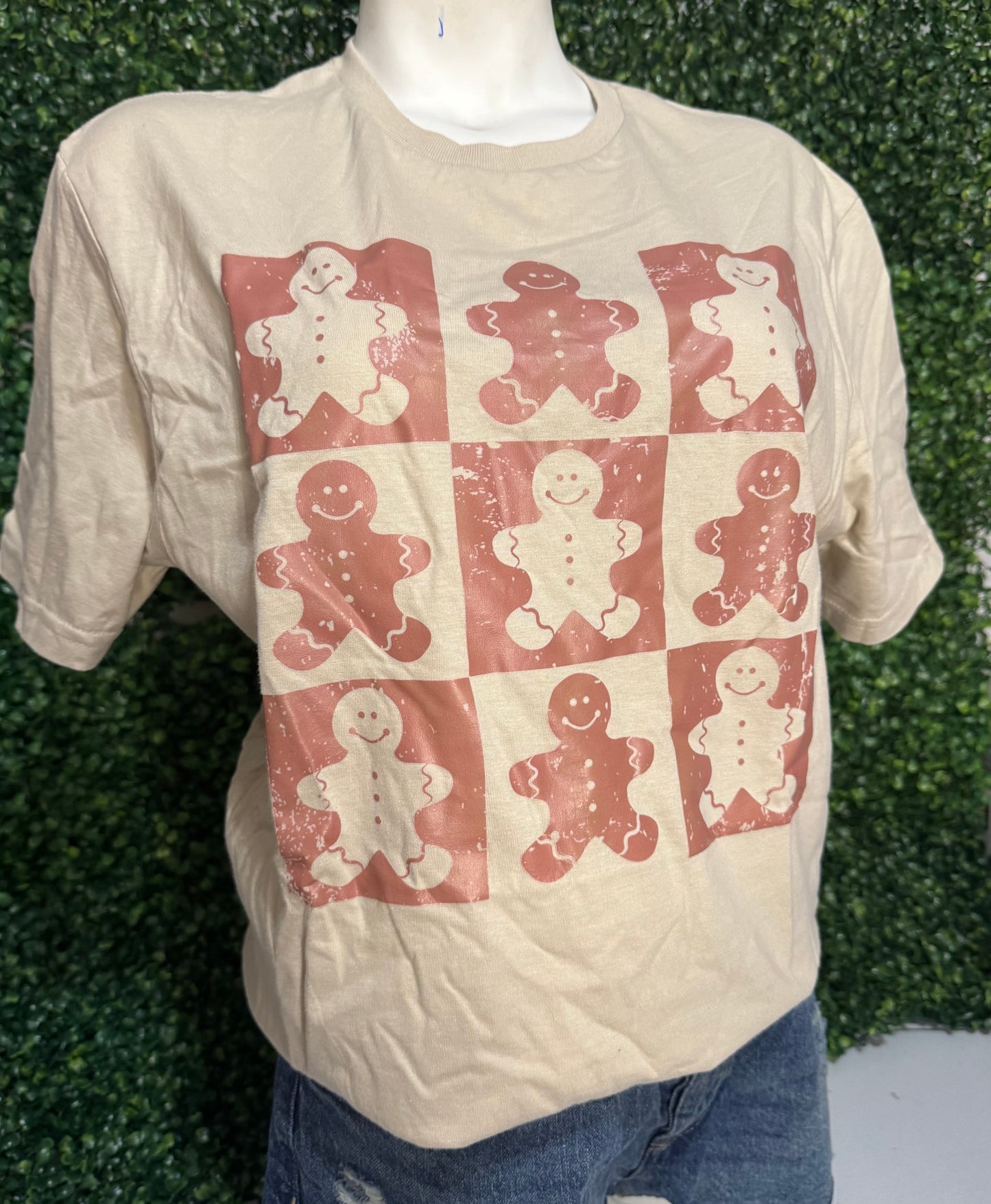 Checker Gingerbread Man